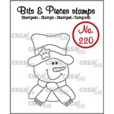 Crealies Clear Stamp - Schneemann no.220